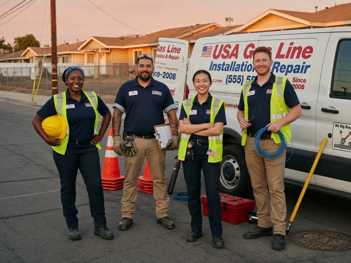 Gas Line Installation company in Lee, IL
